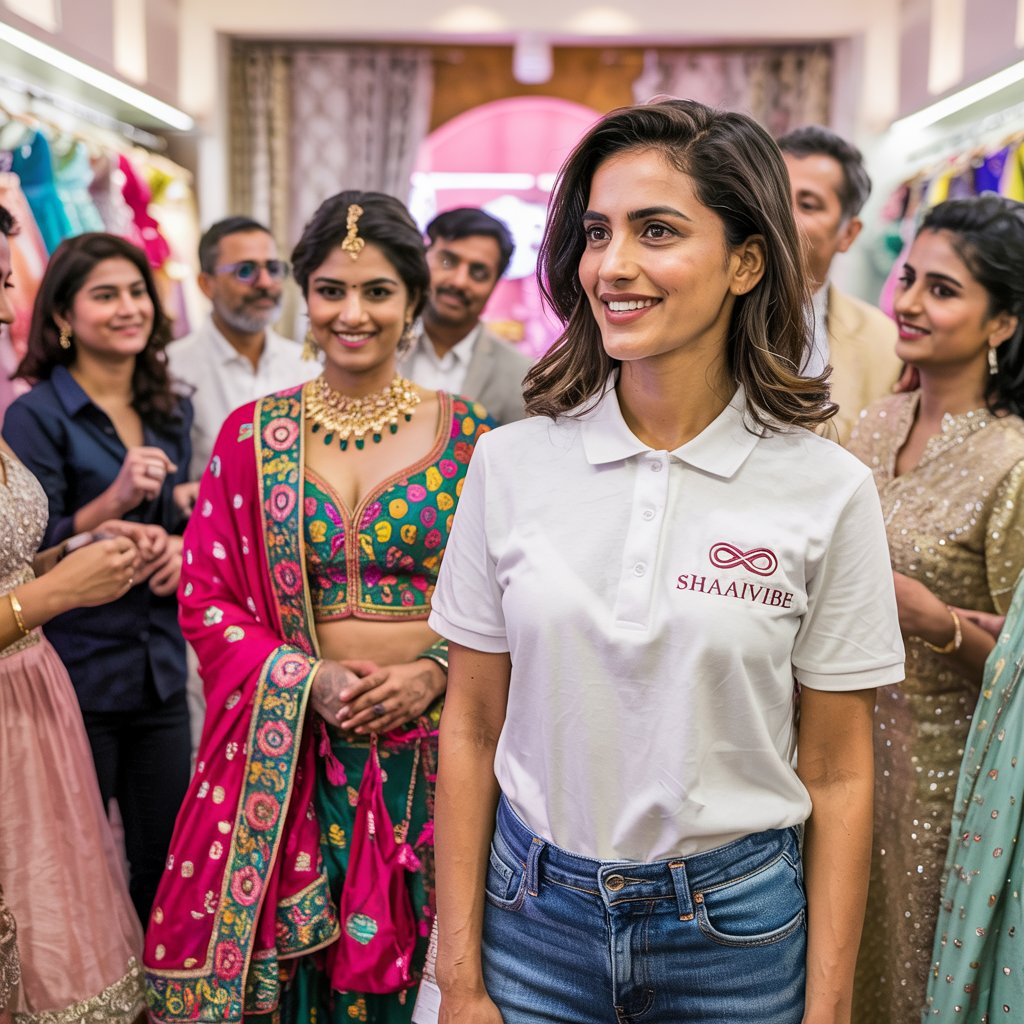 Couple enjoying their wedding while ShaadiVibe handles planning, decor, and vendors.