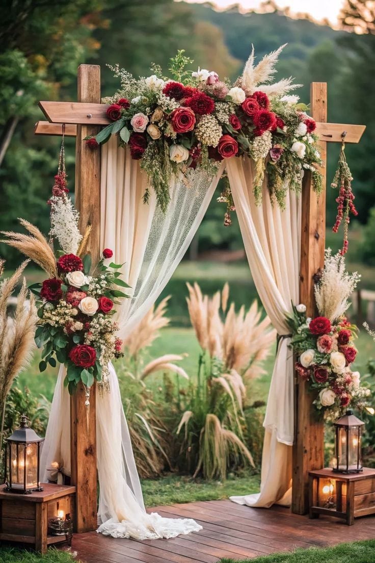 Eco-friendly sustainable wedding decoration ideas with natural materials and zero-waste design.